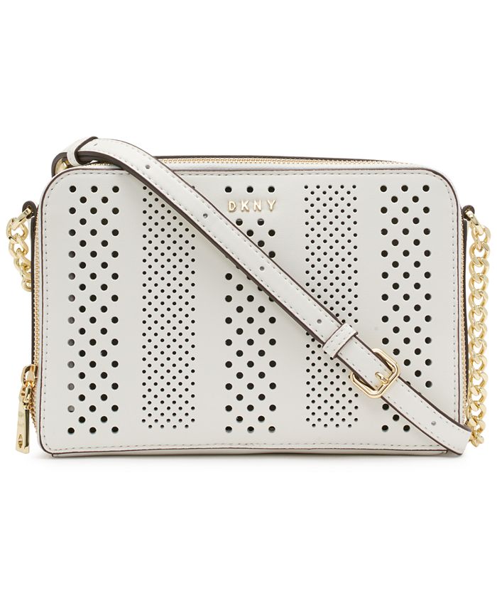 DKNY Felicia Double Zip Leather Crossbody Macy's