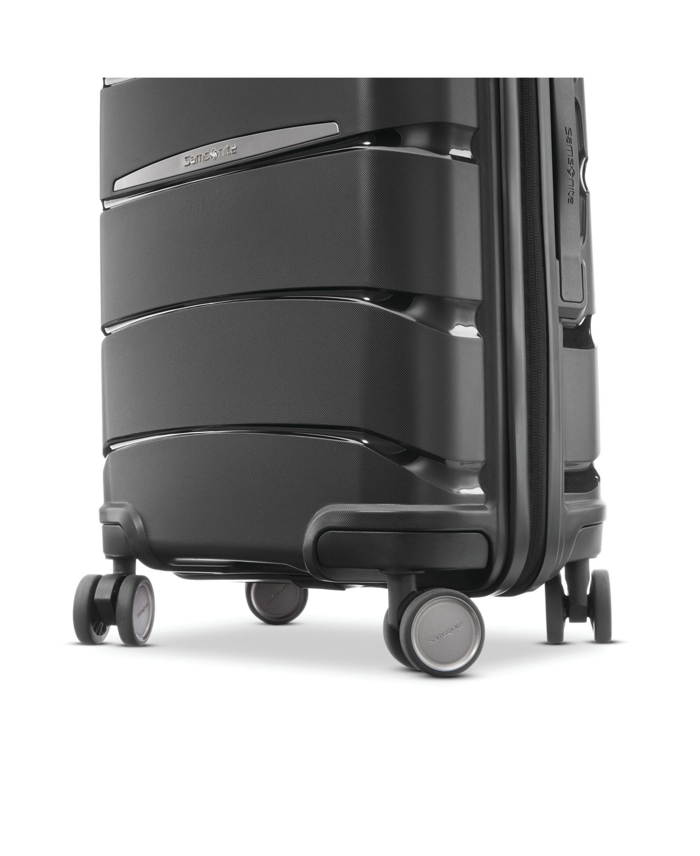 Чемодан Samsonite Outline Pro International Carry-On Spinner, цвет: Полуночный чёрный — фото 4