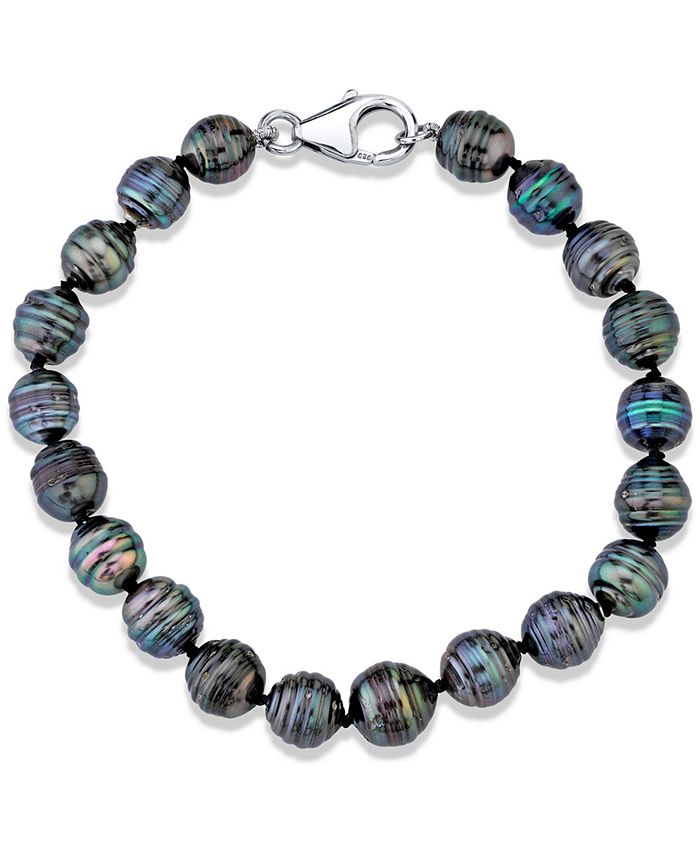 Macy s Cultured Baroque Tahitian Pearl 8 9mm Bracelet Macy s