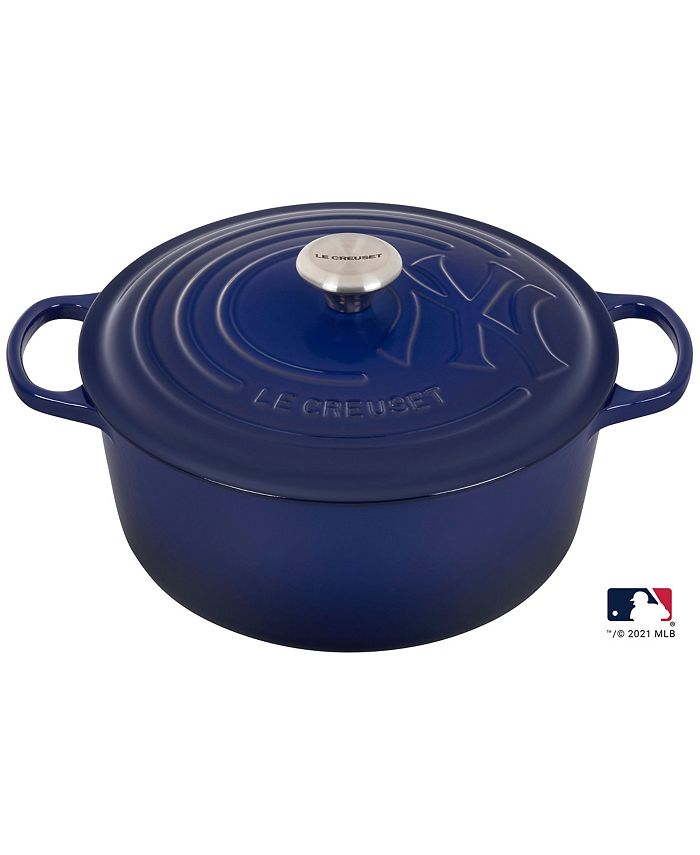 Le Creuset CLOSEOUT! MLB™ New York Yankees™ 7.25Qt. Round Dutch Oven Macy's
