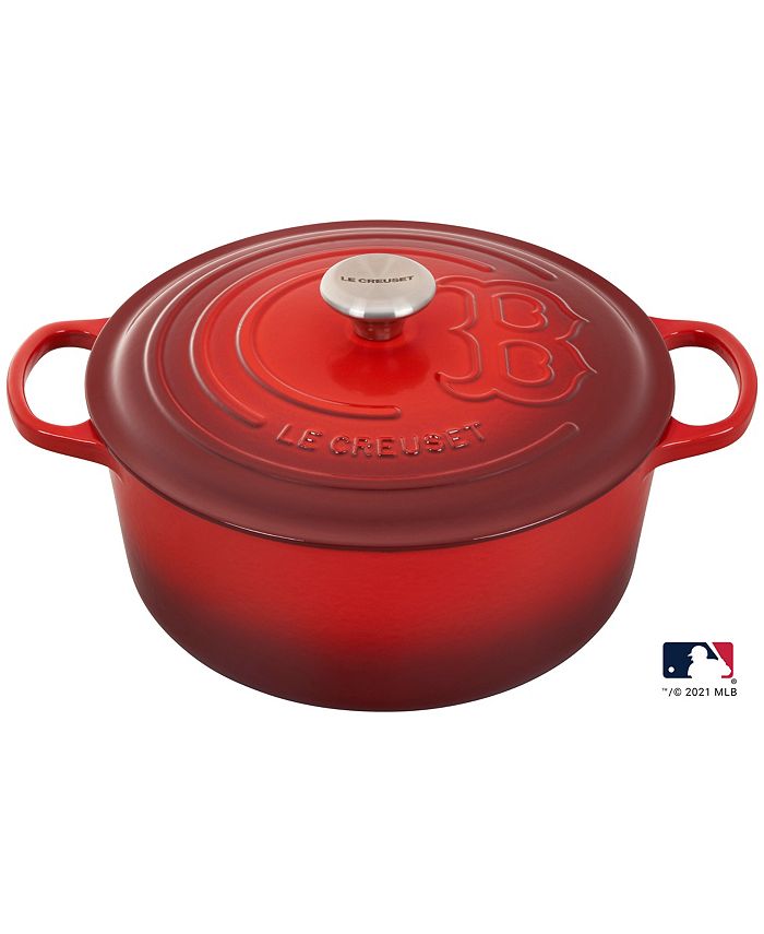 Le Creuset CLOSEOUT! MLB™ Boston Red Sox™ 7.25Qt. Round Dutch Oven