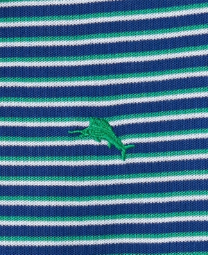Tommy Bahama Men's IslandZone Breezeway Bay Striped Polo Shirt