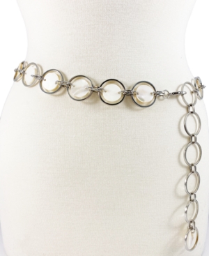 Mother of Pearl Resin Disc Chain Belt