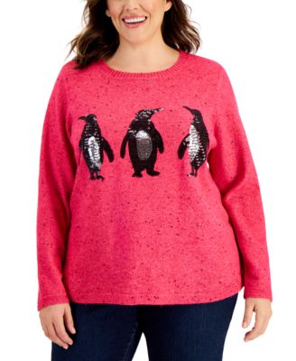 plus size cat sweater