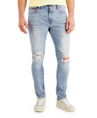 tommy hilfiger ripped jeans mens