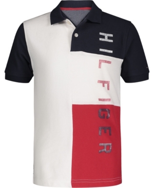 Tommy Hilfiger Little Boys Liam Pieced Polo Shirt