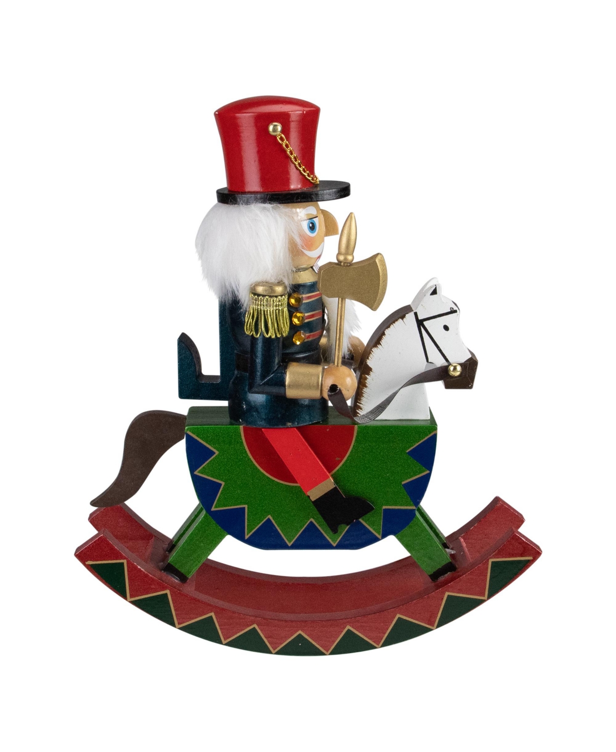 Northlight Christmas Nutcracker Soldier On Rocking Horse