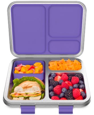 Kids Stainless Steel Leak-Resistant Lunch Box (Blue)