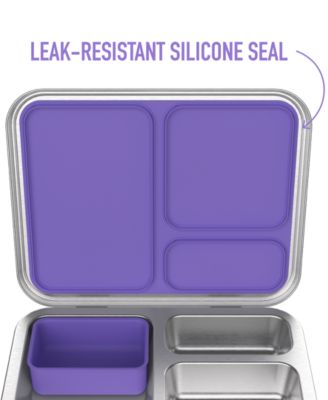 Kids Stainless Steel Leak-Resistant Lunch Box (Blue)