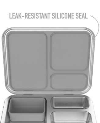 Kids Stainless Steel Leak-Resistant Lunch Box (Blue)