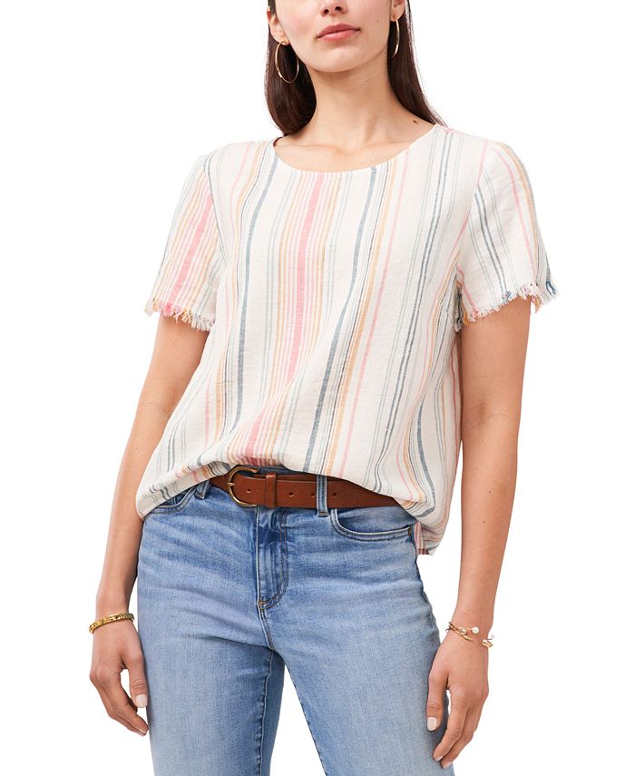 Vince camuto shop striped top