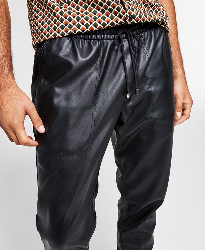 Esqualo Pleather Joggers
