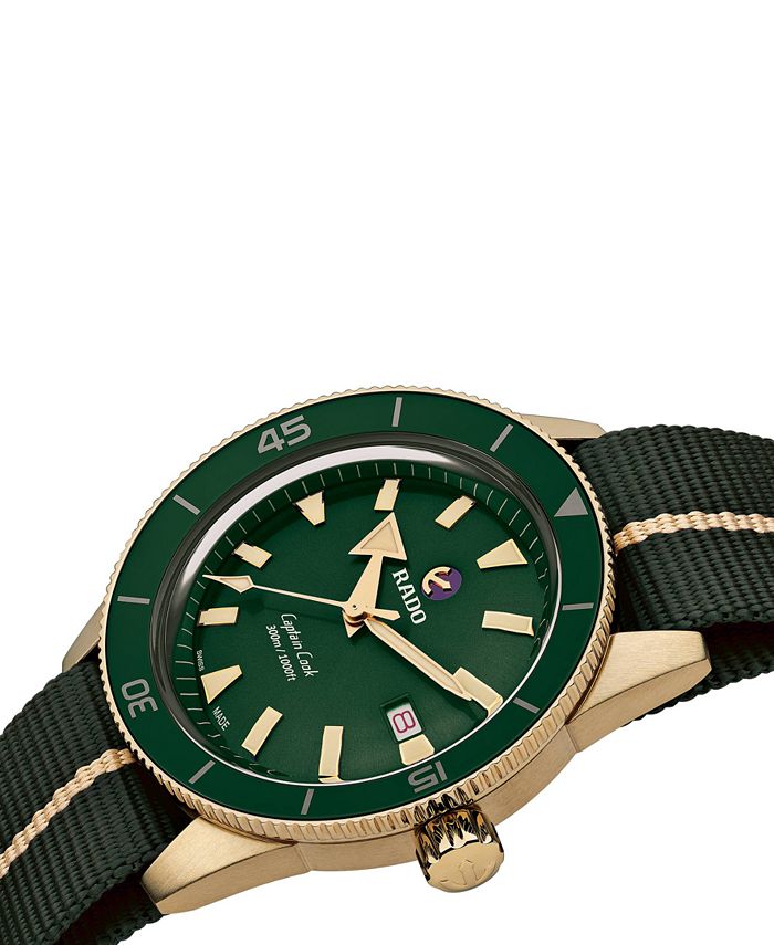 Green Swiss Army Nato Strap Watches For Air Force Military