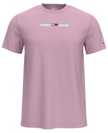 Tommy Hilfiger Men's Pastel Capsule Linear Logo T-Shirt