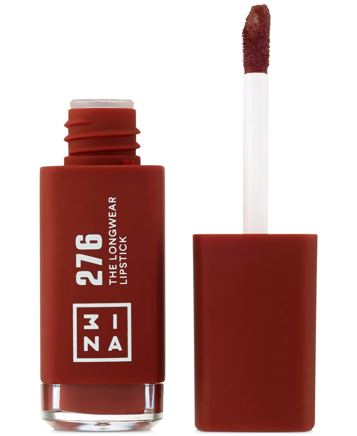 3ina The Longwear Lipstick, 0.23 Oz. In - Maroon Brown