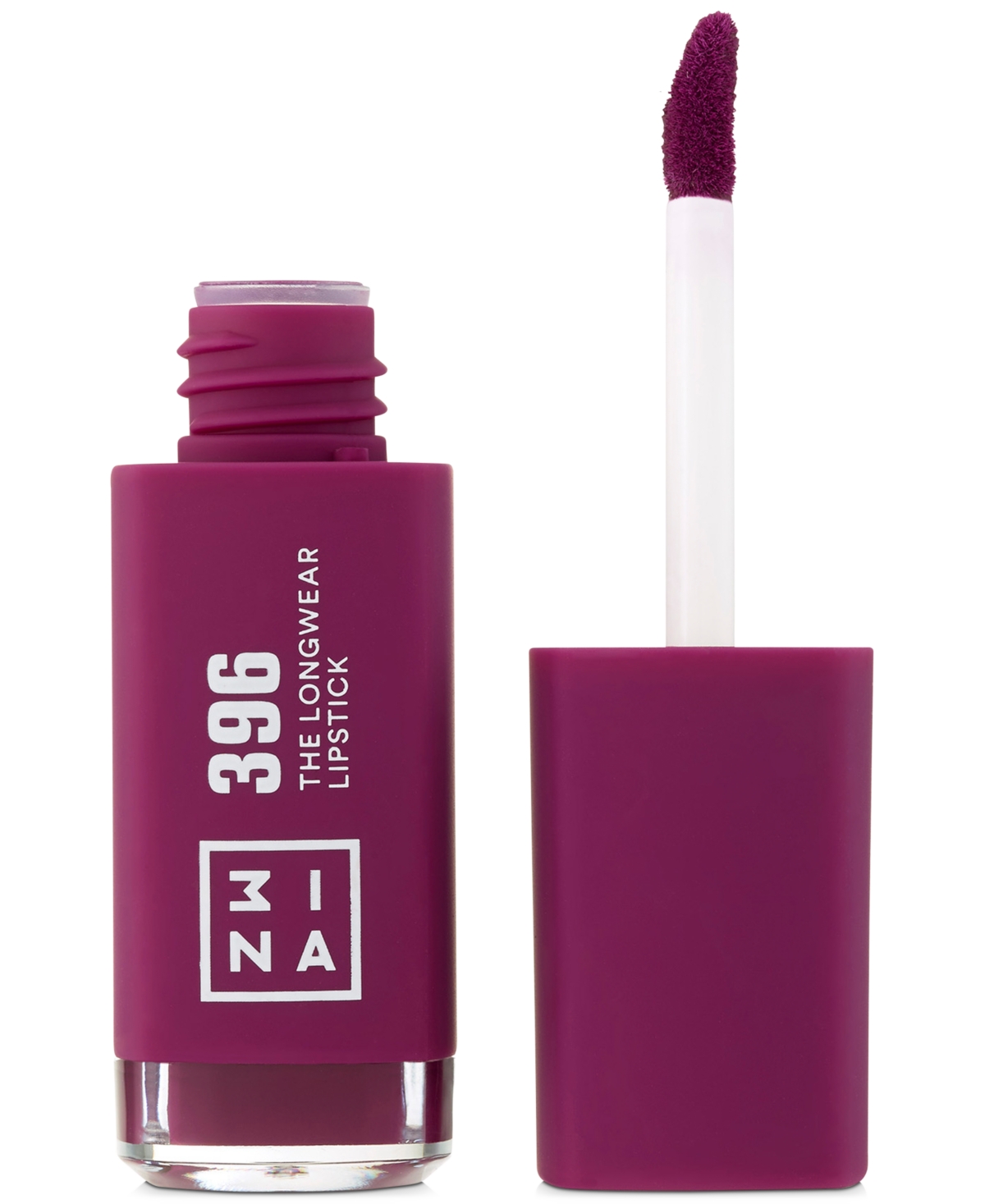 3ina The Longwear Lipstick, 0.23 Oz. In - Dark Purple
