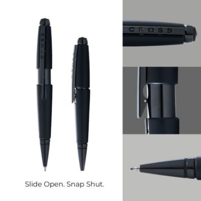 A.T. Cross Edge Matte Black Rollerball Pen