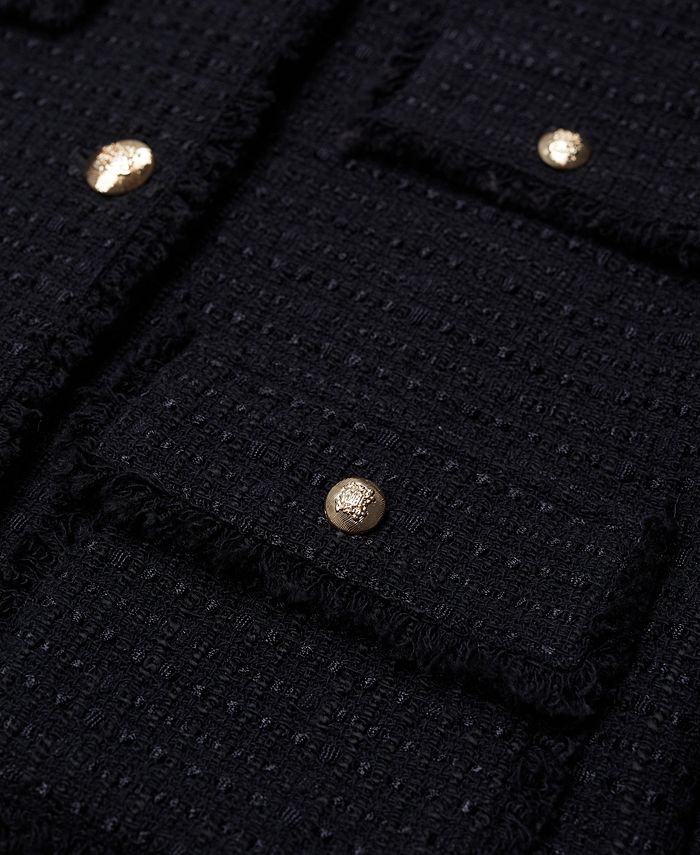 MANGO Pocket Tweed Jacket & Reviews - Jackets & Blazers - Women - Macy's
