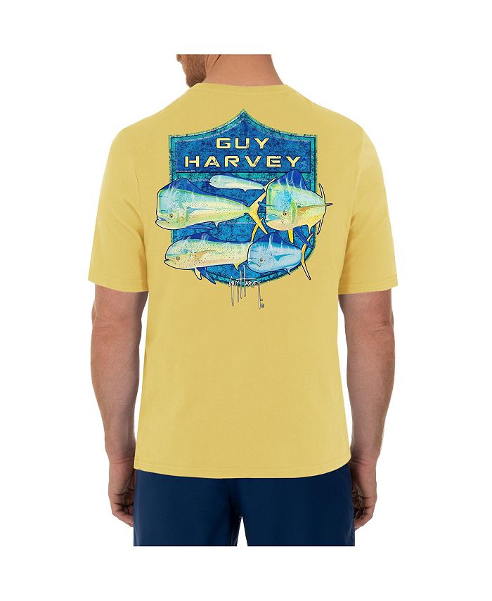 Guy Harvey Men's Off Shore Fishing Mahi Short Sleeve Tee