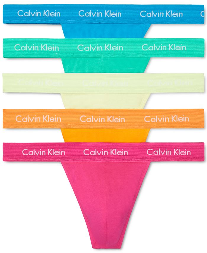 Calvin Klein Men's 5-Pk. The Pride Edit Thong - Macy's
