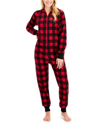 Photo 1 of SIZE XLARGE - Matching Women's 1-Pc. Red Check Printed Family Pajamas, Holidays, Christmas! 