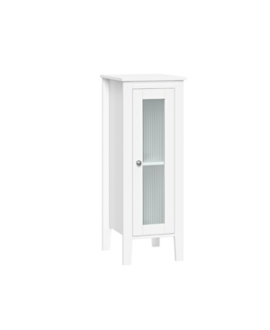 Shop Riverridge Home Prescott Slim Single Door Floor Cabinet In White