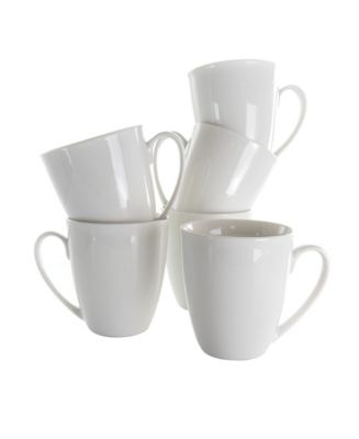 Elama Rosales Mugs, Set of 6 - Macy's