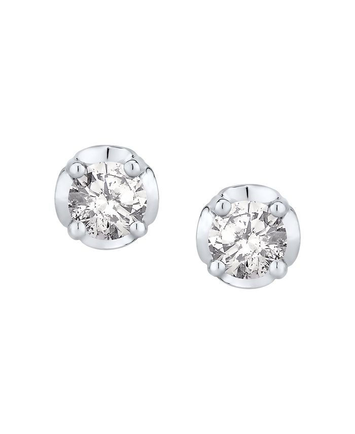 Macy's - Diamond Stud Earrings 1 ct. t.w. in 14k White Gold