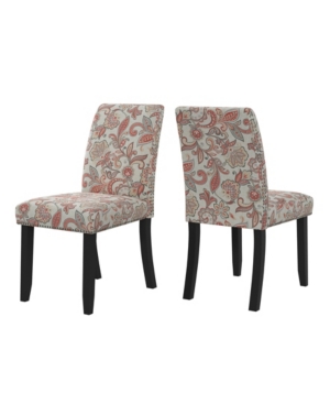 Spiezia Upholstered Armless Dining Chairs Set of 2
