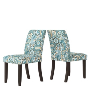 Spiezia Upholstered Armless Dining Chairs Set of 2
