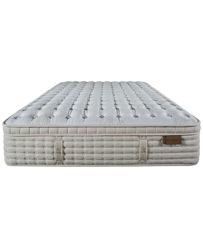 King Koil Natural Zuma 14.5" Firm Euro Top Mattress Queen, Created for