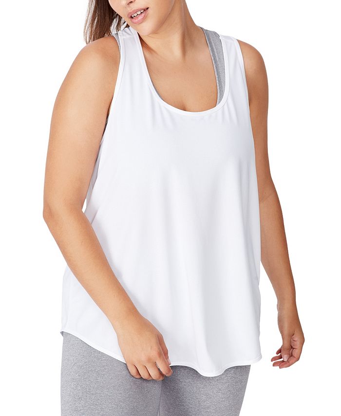 COTTON ON Trendy Plus Size Active Tank Top Macy's