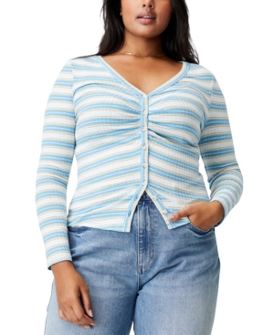 Trendy Plus Size Renee Long Sleeve Cardigan