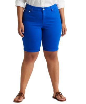 ralph lauren plus size bermuda shorts