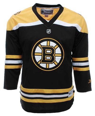 Reebok Boys' Boston Bruins Replica Jersey