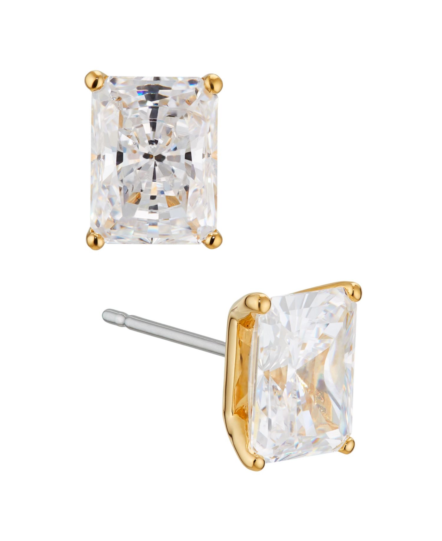 Emerald Cubic Zirconia Earring