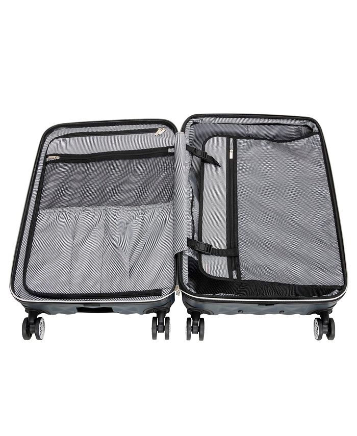 Cole Reaction Diamond Tower 3Pc. Hardside Expandable Luggage Set Macy's