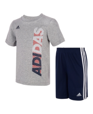 Baby Boys Graphic T-shirt and Shorts Set 2 Piece