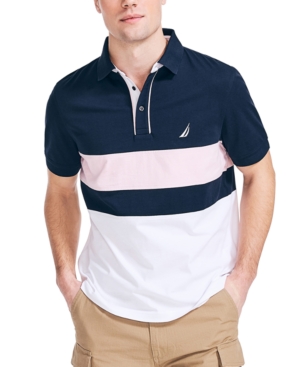 Nautica Men's Classic-Fit Colorblocked Heritage Polo Shirt