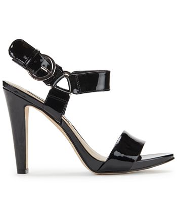 Karl Lagerfeld Paris Cieone Ankle Strap Heeled Sandals For Women - Dressy & Chic