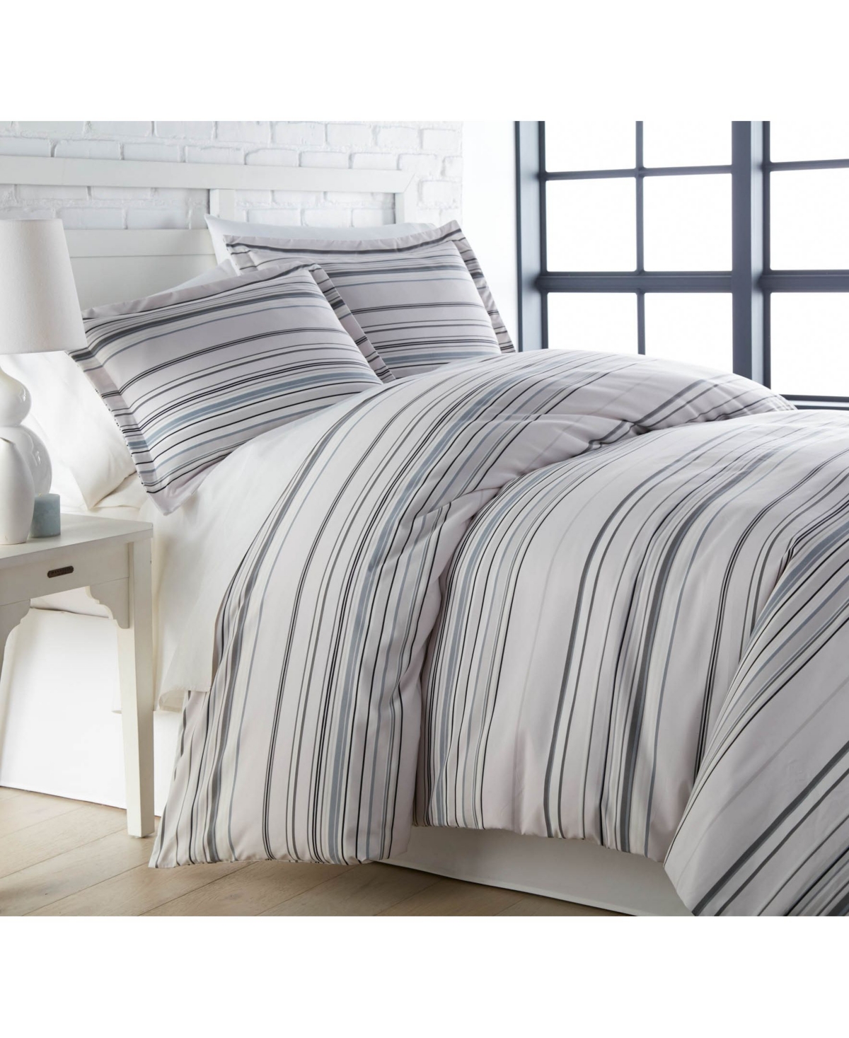 Coastal Stripes Ultra Soft 2 Pc. Duvet Cover Set, Xl