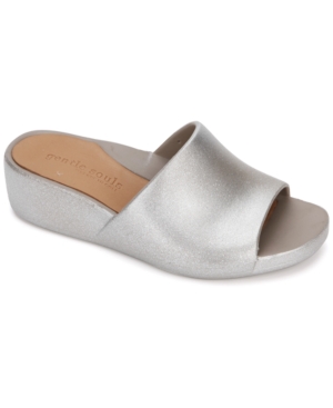 Gentle Souls by Kenneth Cole Women's Gisele Wedge Slide Sandals Women's Shoes