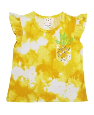 Belle Du Jour Big Girls Short Sleeve Top