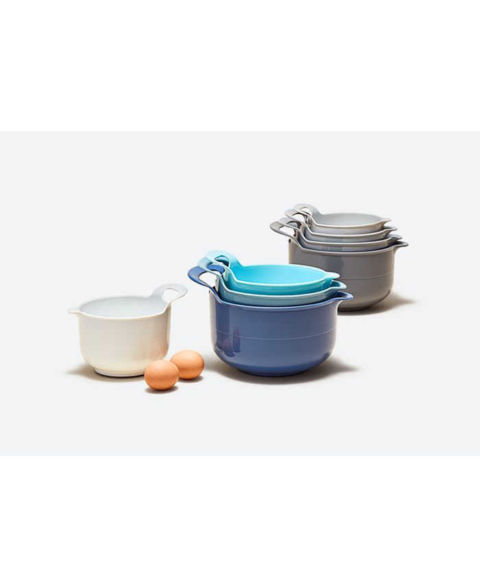 Enchante Direct COOK WITH COLOR Plastic Mixing Bowls with Lids