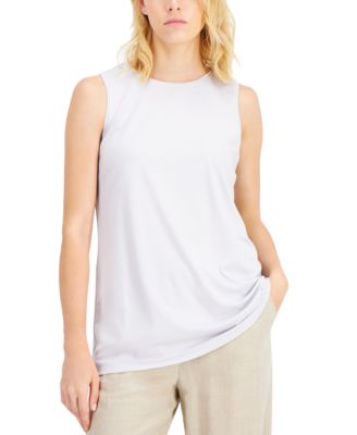 Eileen Fisher - Crewneck Long Tank Top