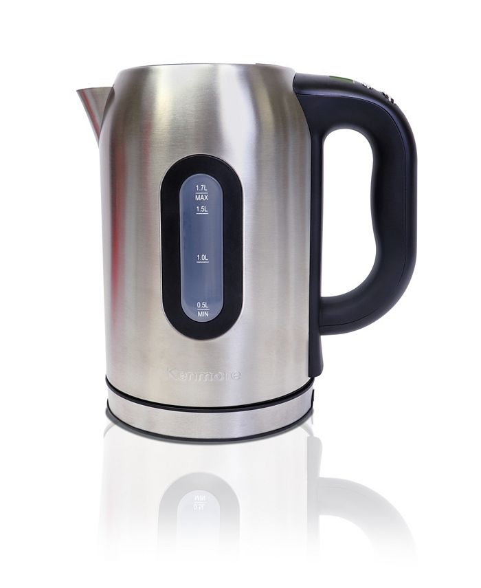 Ovente Stainless Steel Electric Kettle with Touch Screen Control