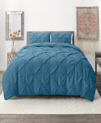 Pinch Pleat 2-Pc. Duvet Cover Set, Twin