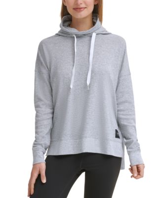 Calvin Klein - Women's Funnel-Neck High-Low Top