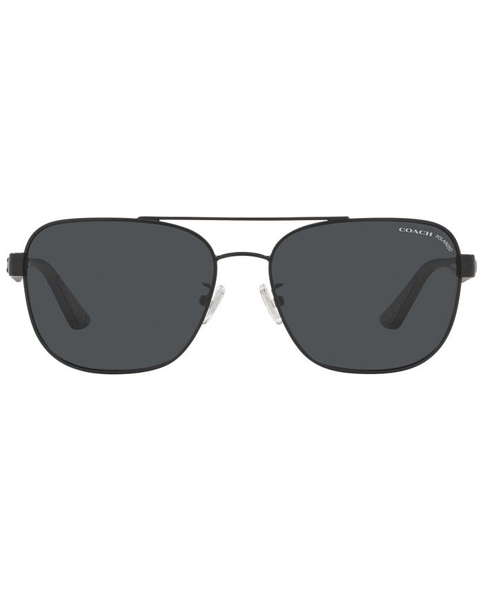 COACH Polarized Sunglasses, HC7122 - Macy's