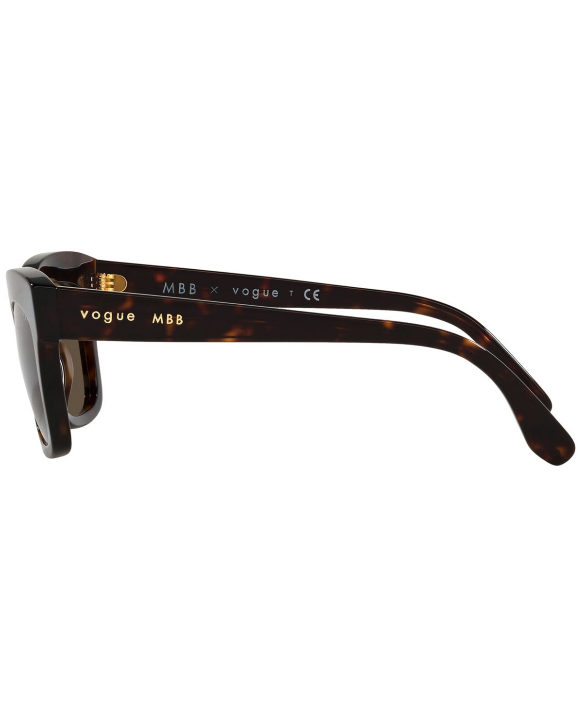 Mbb X Vogue Eyewear Sunglasses, VO5392S 50 - Dark Havana - Dark Brown